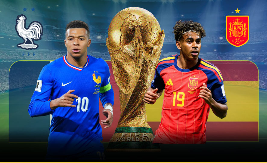 OK9 - Bán kết World Cup 2026: Phân tích tỷ lệ thắng Pháp vs Tây Ban Nha 1 OK9 - Bán kết World Cup 2026: Phân tích tỷ lệ thắng Pháp vs Tây Ban Nha